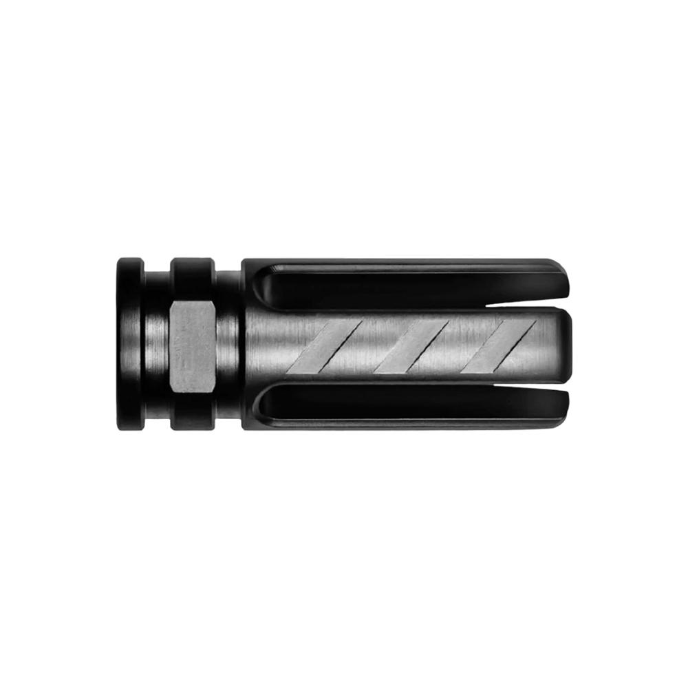Rise Armament Rise Veil Flash Hider .22 cal 1/2x28 Thread Black Nitride
