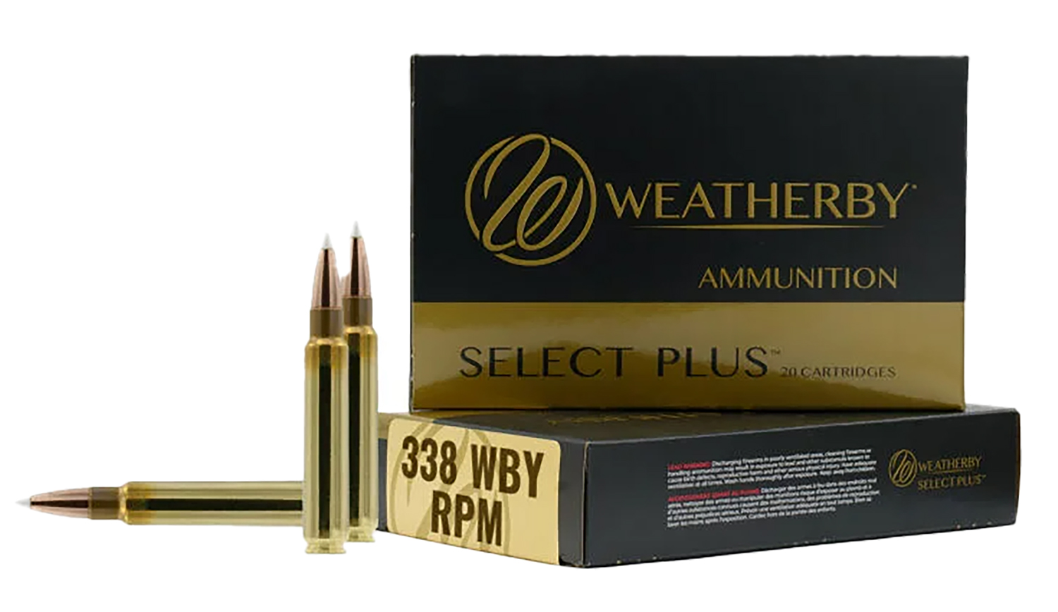 Weatherby Ammunition Weatherby 338RPM 185GR Barnes Ttsx Ammo
