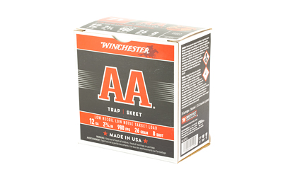 Winchester AA Target 12 ga 2-3/4" 2-1/2 dr 9/10 oz #8 - 25/ct Winchester AA Target 12 ga 2-3/4" 2-1/2 dr 9/10 oz #8 - 25/ct