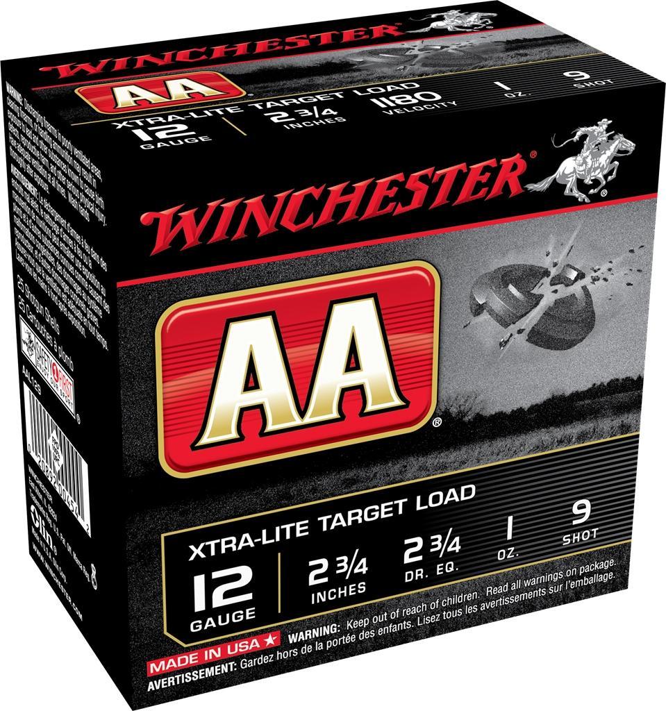 Winchester Ammunition Winchester AA Target 12 ga 2 3/4" 1 oz #9 - 25/ct