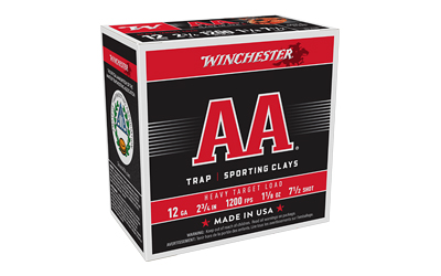 Winchester Ammunition Winchester AA Target 12 ga 2 3/4" 1 1/8 oz #7.5 - 25/ct