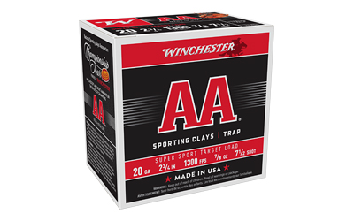 Winchester AA SPRT Sub Compact 20GA 2.75 #7.5 25/250 Winchester AA SPRT Sub Compact 20GA 2.75 #7.5 25/250
