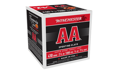 Winchester Ammunition Winchester AA Super Sport .410 ga 211/2" 1/2 oz #7.5 1300 fps - 25/ct