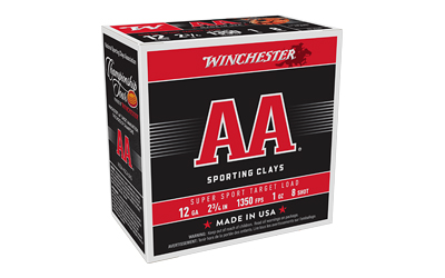 Winchester Ammunition Winchester AA SPRT Sub Compact 12GA 2.75" #8 25/250
