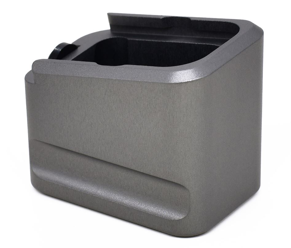 Warne Glock 17/22 Magazine Extension Gray