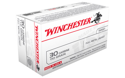 Winchester USA 30 Carb 110GR Fmj 50/500 Full Metal Jacket Winchester USA 30 Carb 110GR Fmj 50/500 Full Metal Jacket