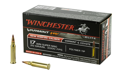 Winchester Ammunition Winchester Varmint Rimfire Ammunition .17 WSM 20 gr