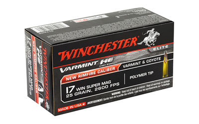 Winchester Varmint He 17WSM 25GR Pt 50/500 Winchester Varmint He 17WSM 25GR Pt 50/500
