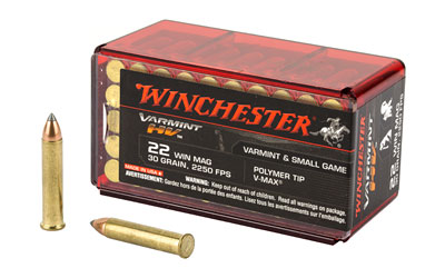 Winchester Ammunition Winchester Varmint High Velocity Rimfire Ammunition .22 WMR 30 gr