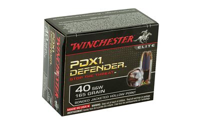 Winchester Defender 40SW 165GR Jhp 20/200 Hollow Point Winchester Defender 40SW 165GR Jhp 20/200 Hollow Point