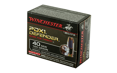 Winchester Defender 40SW 165GR Jhp 20/200 Hollow Point Winchester Defender 40SW 165GR Jhp 20/200 Hollow Point
