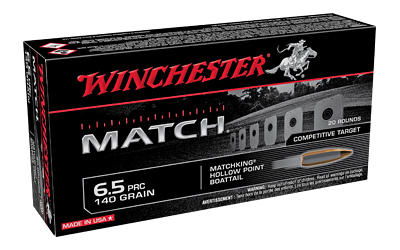 Winchester Ammunition Winchester Match Rifle Ammunition 6.5 PRC 140 gr