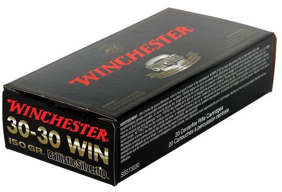 Winchester Ammunition Winchester Ballistic Silvertip Rifle Ammunition .30-30 Win 150 gr