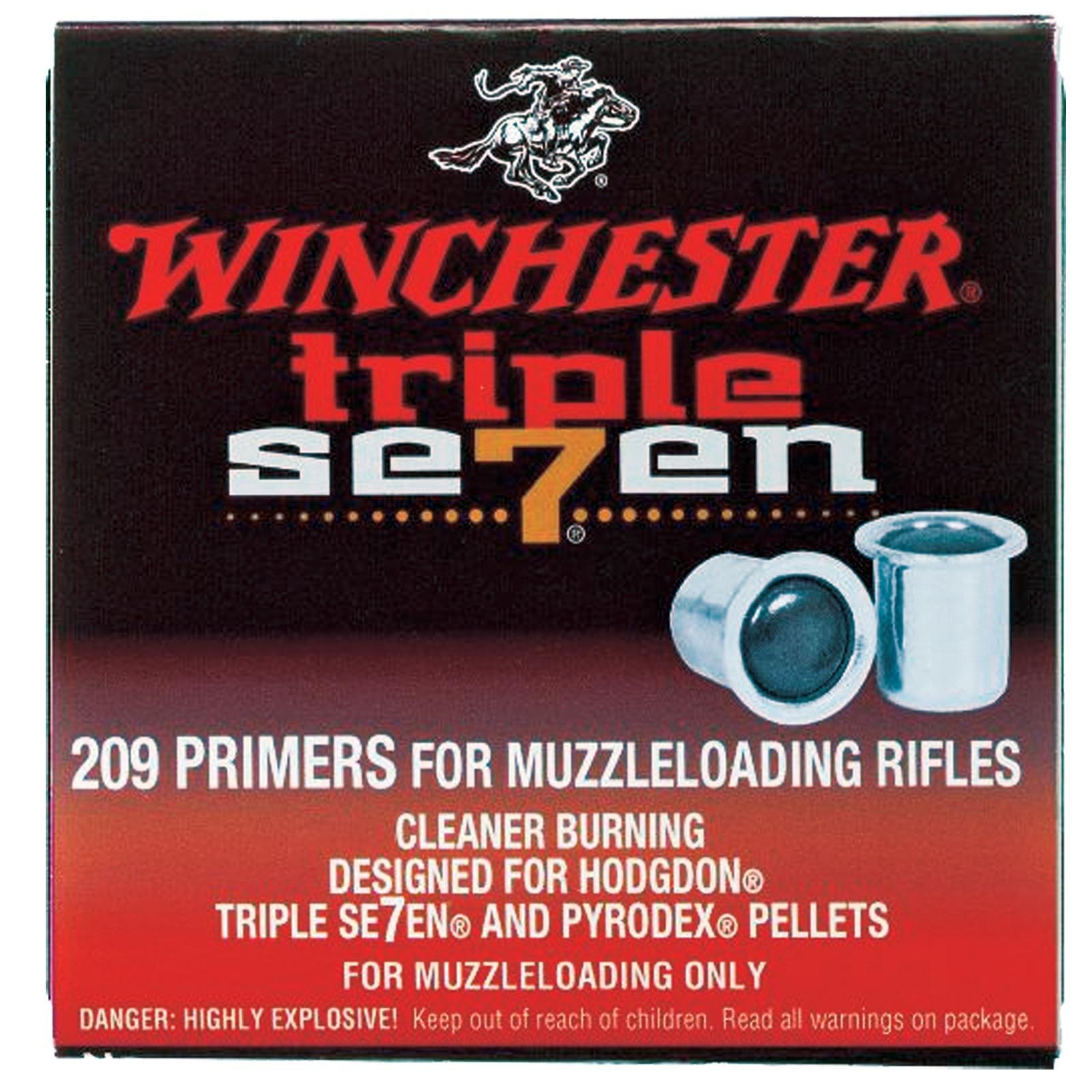Winchester Ammunition Winchester Primers #209 Triple Se7en Muzzleoader 100/CT
