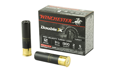 Winchester Ammunition Winchester Double X HV TRKY 12GA 3.5" #5 10/