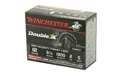 Winchester Double X HV TRKY 12GA 3.5" #5 10/ Winchester Double X HV TRKY 12GA 3.5" #5 10/