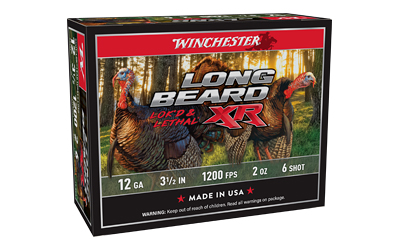 Winchester Ammunition Winchester Long Beard XR Shotshells 12 ga 3-1/2" 2 oz #6 1200 fps 10/ct