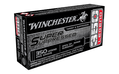 Winchester Ammunition Winchester Spr Sup 350LEG 260GR 20/200 Open Tip