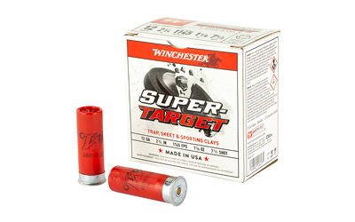 Winchester Ammunition Winchester Super-Target 12 ga 2-3/4" -1-1/8 oz 1145 fps #7.5 25/ct