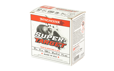 Winchester SPRTRGT 12GA 2.75" #7.5 25/250 Shotshell Winchester SPRTRGT 12GA 2.75" #7.5 25/250 Shotshell