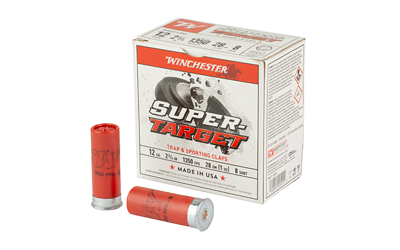 Winchester Ammunition Winchester SPR-TRGT 12GA 2-3/4" #8 25/250 Shotshell