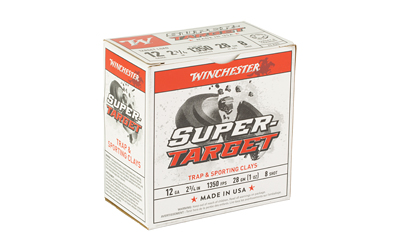 Winchester SPR-TRGT 12GA 2-3/4" #8 25/250 Shotshell Winchester SPR-TRGT 12GA 2-3/4" #8 25/250 Shotshell