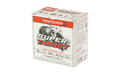Winchester SPR-TRGT 12GA 2-3/4" #8 25/250 Shotshell Winchester SPR-TRGT 12GA 2-3/4" #8 25/250 Shotshell