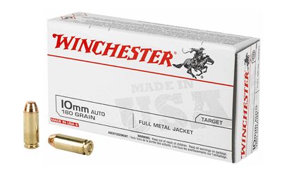 Winchester Ammunition Winchester Target Handgun Ammunition 10mm Auto 180 gr