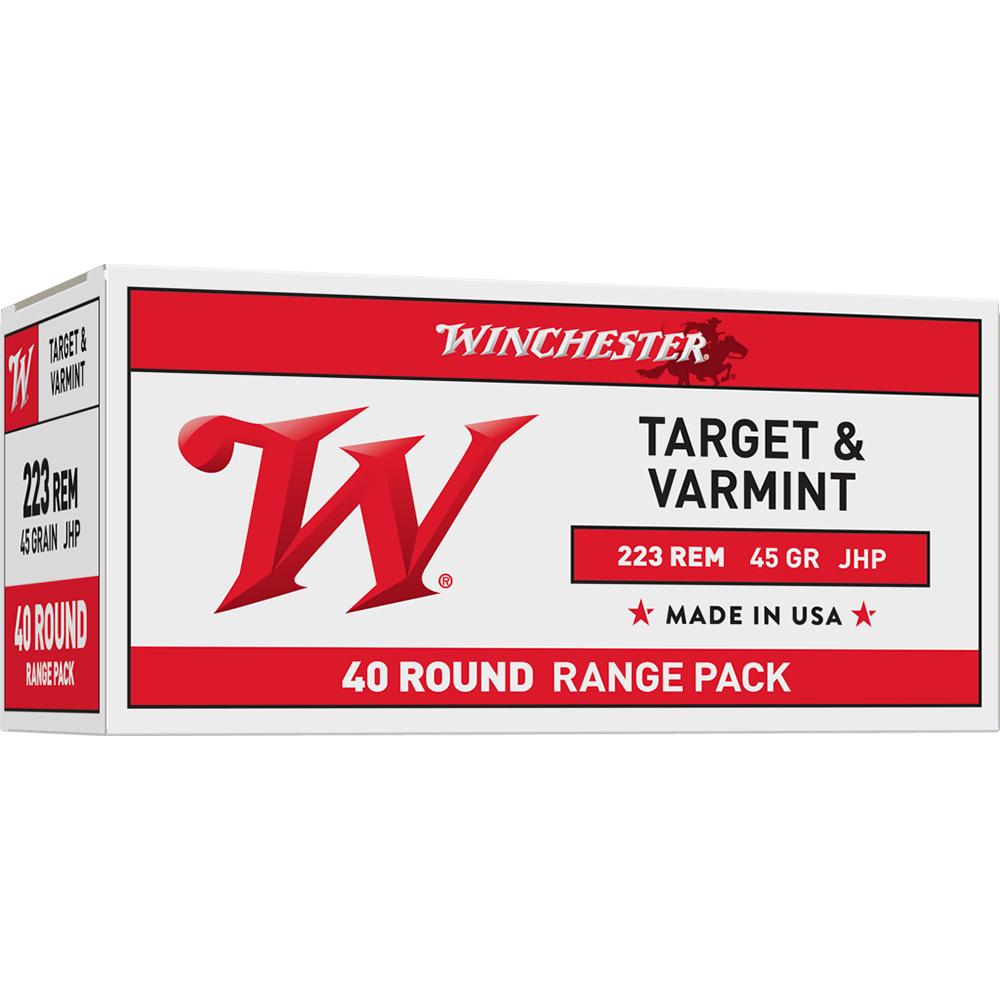 Winchester Ammunition Winchester USA Rifle Ammunition .223 Rem 45 gr