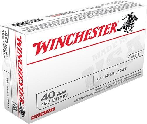 Winchester Ammunition Winchester Target Handgun Ammunition .40 S&W 165 gr