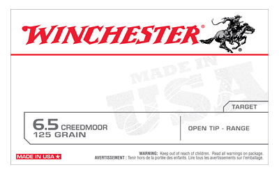 Winchester USA Rifle Ammunition 6.5 Creedmoor 125 gr Winchester USA Rifle Ammunition 6.5 Creedmoor 125 gr