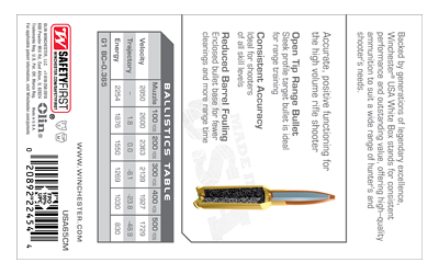 Winchester USA Rifle Ammunition 6.5 Creedmoor 125 gr Winchester USA Rifle Ammunition 6.5 Creedmoor 125 gr