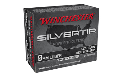 Winchester Ammunition Winchester Silvertip Handgun Ammunition 9mm Luger 147gr