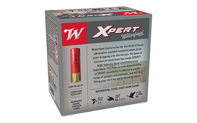 Winchester Xpert Hv Stl 12ga 3" #4 25/250 Steel Shot Winchester Xpert Hv Stl 12ga 3" #4 25/250 Steel Shot