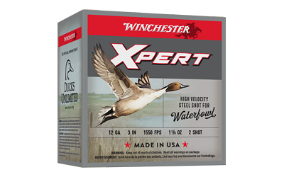 Winchester XPERT HV 12GA 2.75" #4 25/250 Steel Shot Winchester XPERT HV 12GA 2.75" #4 25/250 Steel Shot