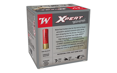Winchester Xpert High Velocity Steel Shotshells 12 ga 3-1/2" 1-3/8 oz 1550 fps #2 25/ct Winchester Xpert High Velocity Steel Shotshells 12 ga 3-1/2" 1-3/8 oz 1550 fps #2 25/ct