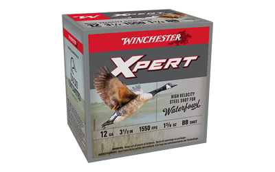 Winchester Xpert Hv 12ga 3.5" #bb 25/250 Steel Shot Winchester Xpert Hv 12ga 3.5" #bb 25/250 Steel Shot