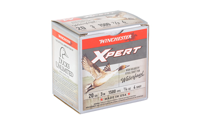 Winchester Xpert Steel Wf 20ga 3" #4 25/250 Winchester Xpert Steel Wf 20ga 3" #4 25/250