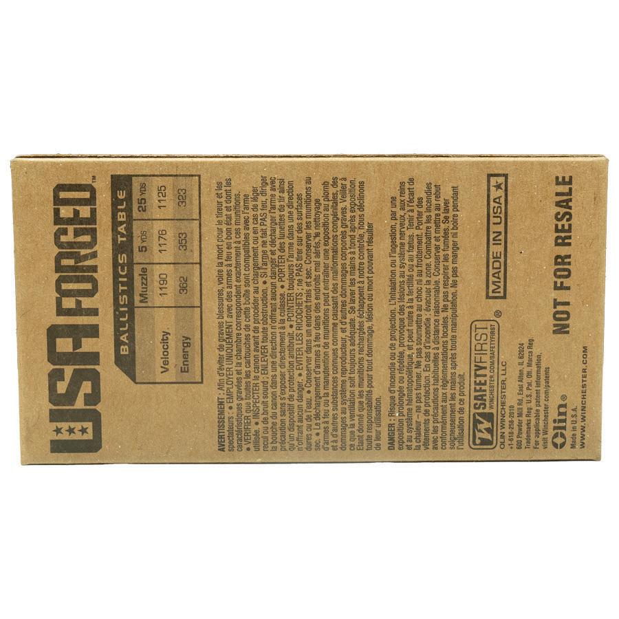 Winchester USA Forged - Steel Case Handgun Ammunition 9mm Luger 115gr FMJ 1190 fps 1000/ct Winchester USA Forged - Steel Case Handgun Ammunition 9mm Luger 115gr FMJ 1190 fps 1000/ct