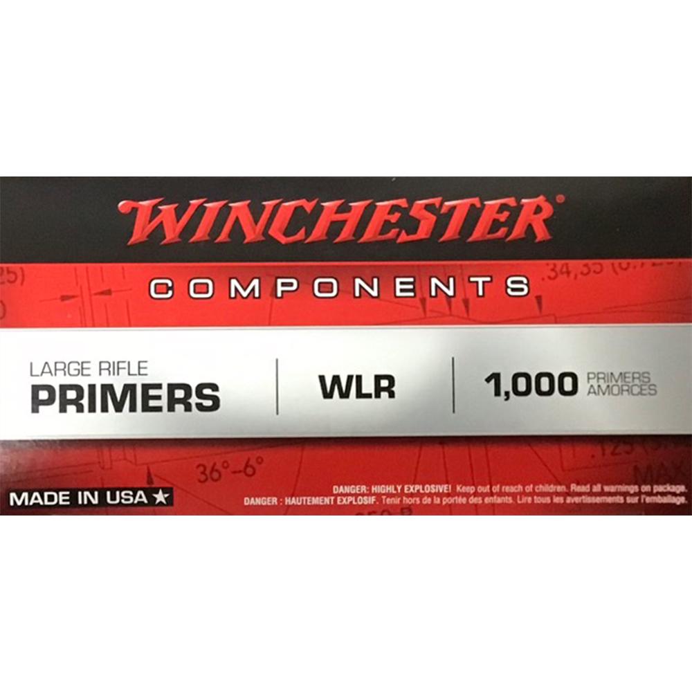Winchester Ammunition Winchester Primers Large Rifle 1000/CT