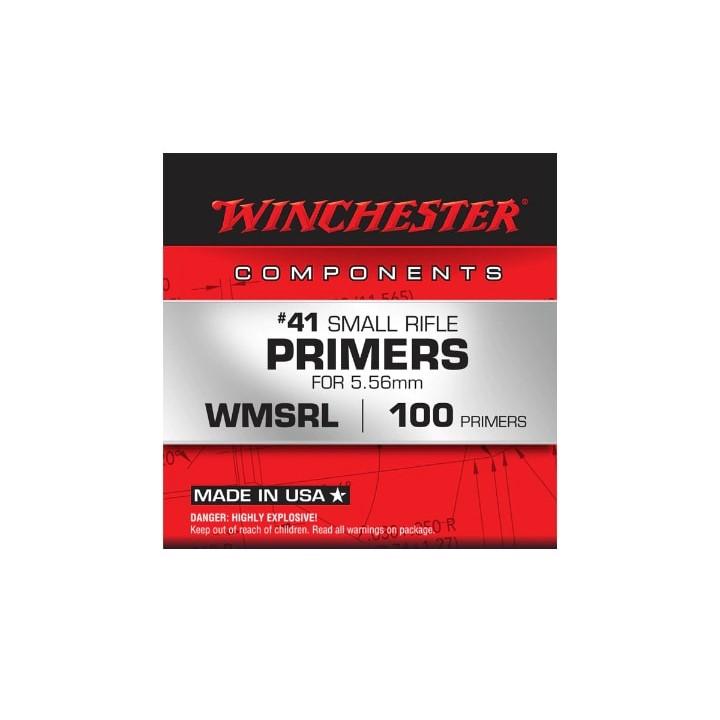 Winchester Ammunition Winchester #41 WMSRL Primers for 5.56 | AR-15 Primers 1000/ct