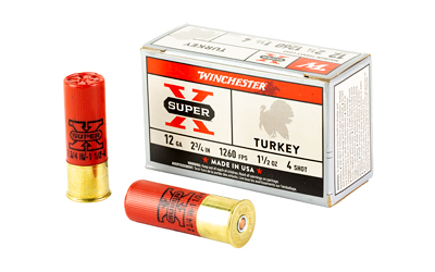 Winchester Ammunition Winchester Sprx Trky 12ga 2.75" #4 10/100 Shotshell