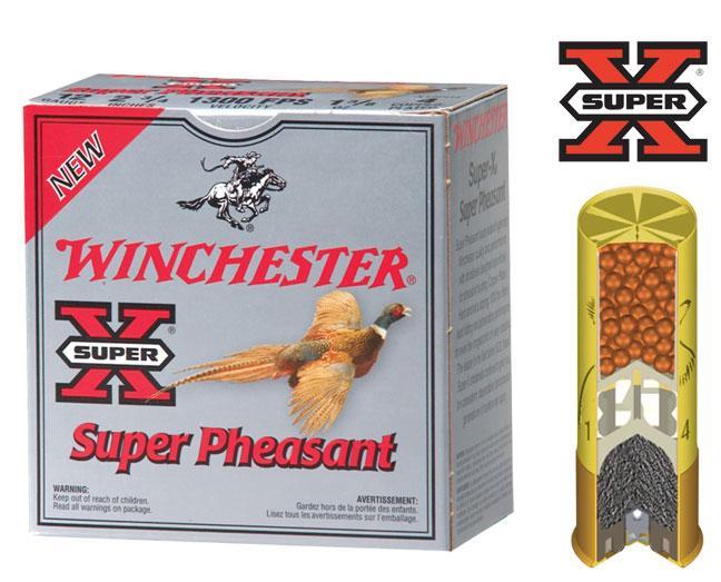 Winchester Ammunition Winchester Super-X Super Pheasant Shotshells 20 ga 3" 1-1/4 oz 1250 fps #4 25/ct