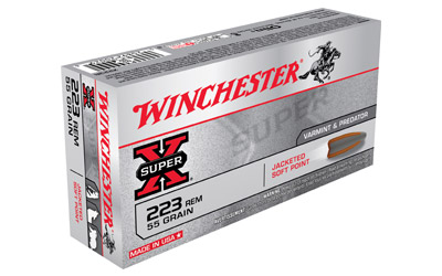Winchester Ammunition Winchester Super-X Rifle Ammunition .223 Rem 55 gr