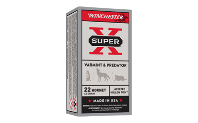 Winchester Ammunition Winchester Super-X Rifle Ammunition .22 Hornet 46 gr