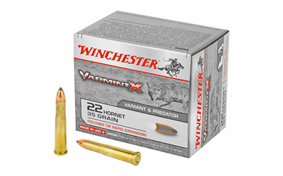 Winchester Ammunition Winchester Varmint X Rifle Ammunition .22 Hornet 35 gr