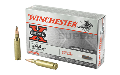 Winchester Ammunition Winchester Super-X Rifle Ammunition .243 Win 80 gr