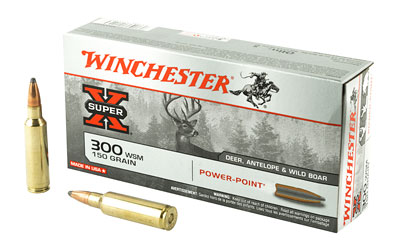 Winchester Ammunition Winchester Super-X Power Point Rifle Ammunition .300 WSM 150 gr