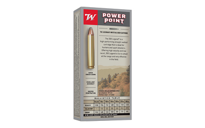 Winchester Power Point Rifle Ammunition 350 Legend 180 gr Winchester Power Point Rifle Ammunition 350 Legend 180 gr