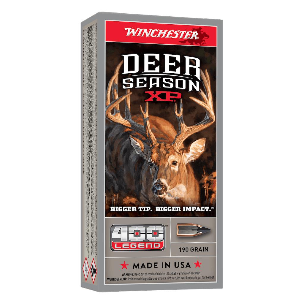 Winchester Ammunition Winchester Deer Season XP Rifle Ammunition .400 Legend 190gr PT 20/ct